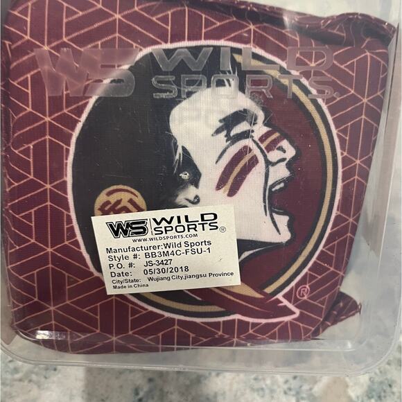 Wild Sports Deluxe Florida State University Cornhole Beanbags Set of 4 New - Picture 4 of 4